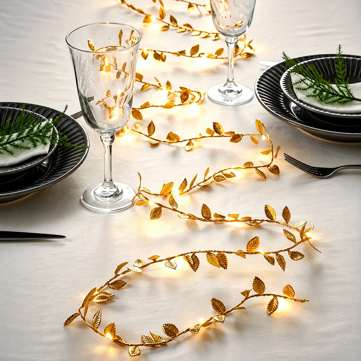 Artificial String Lights For Halloween And Christmas Decor