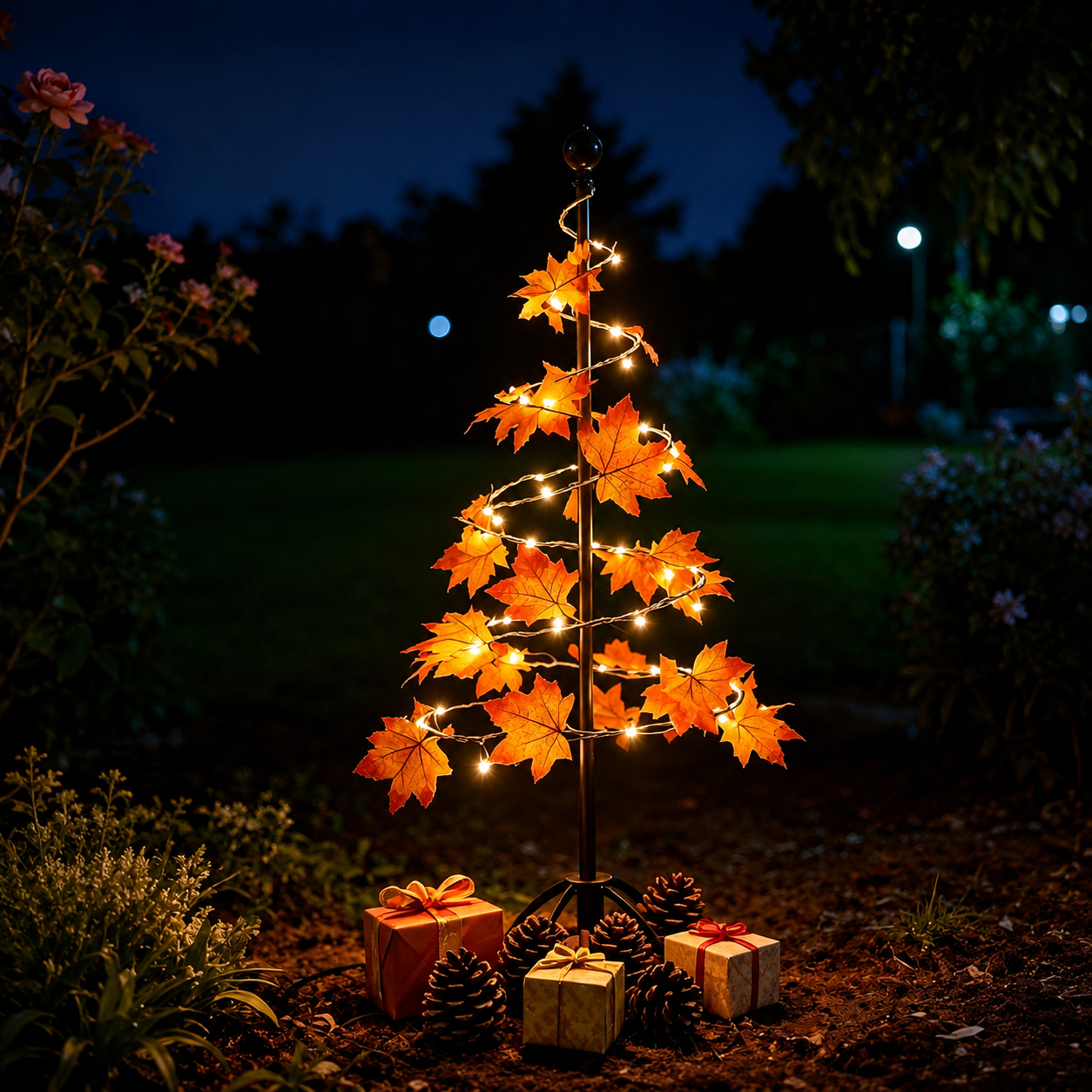 Artificial String Lights For Halloween And Christmas Decor