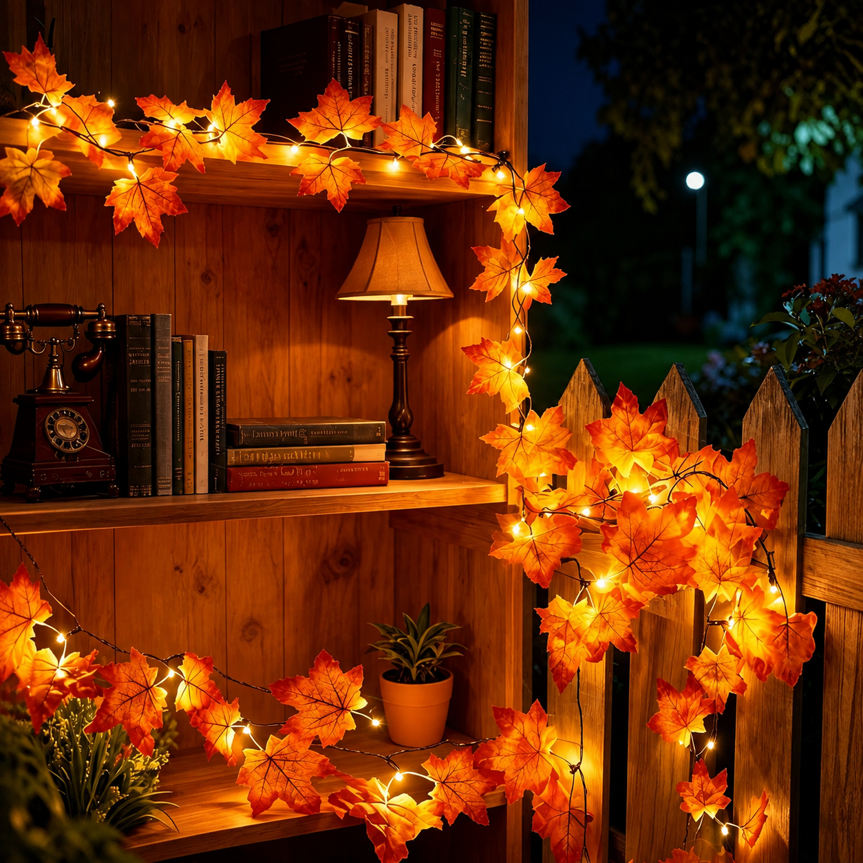Artificial String Lights For Halloween And Christmas Decor