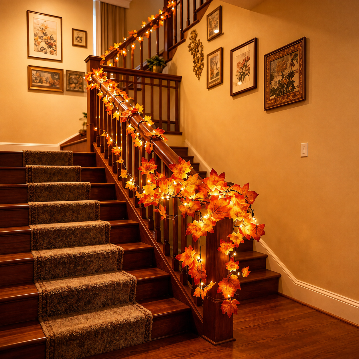 Artificial String Lights For Halloween And Christmas Decor