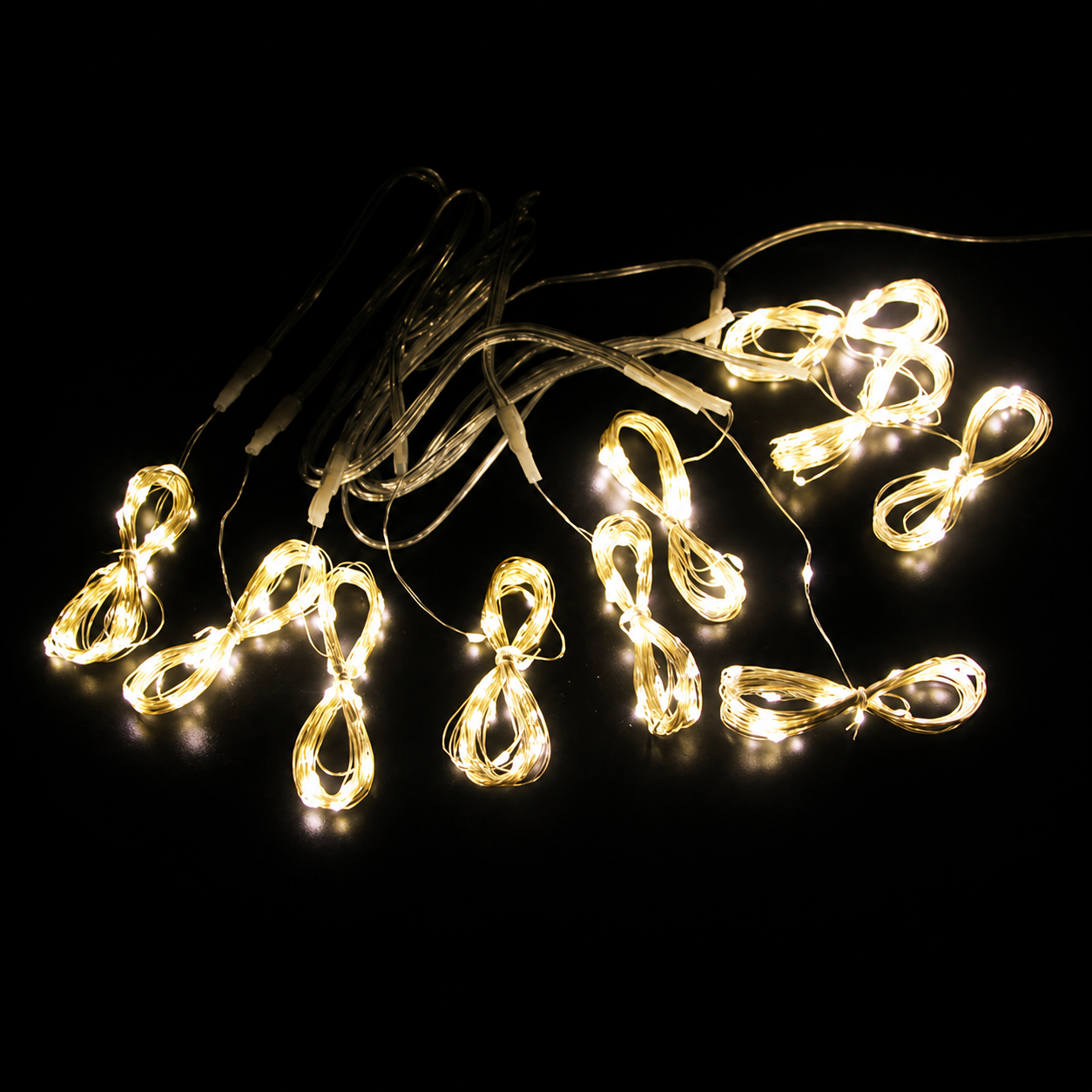 LED Window Curtain String Christmas Lights With Remote Control  