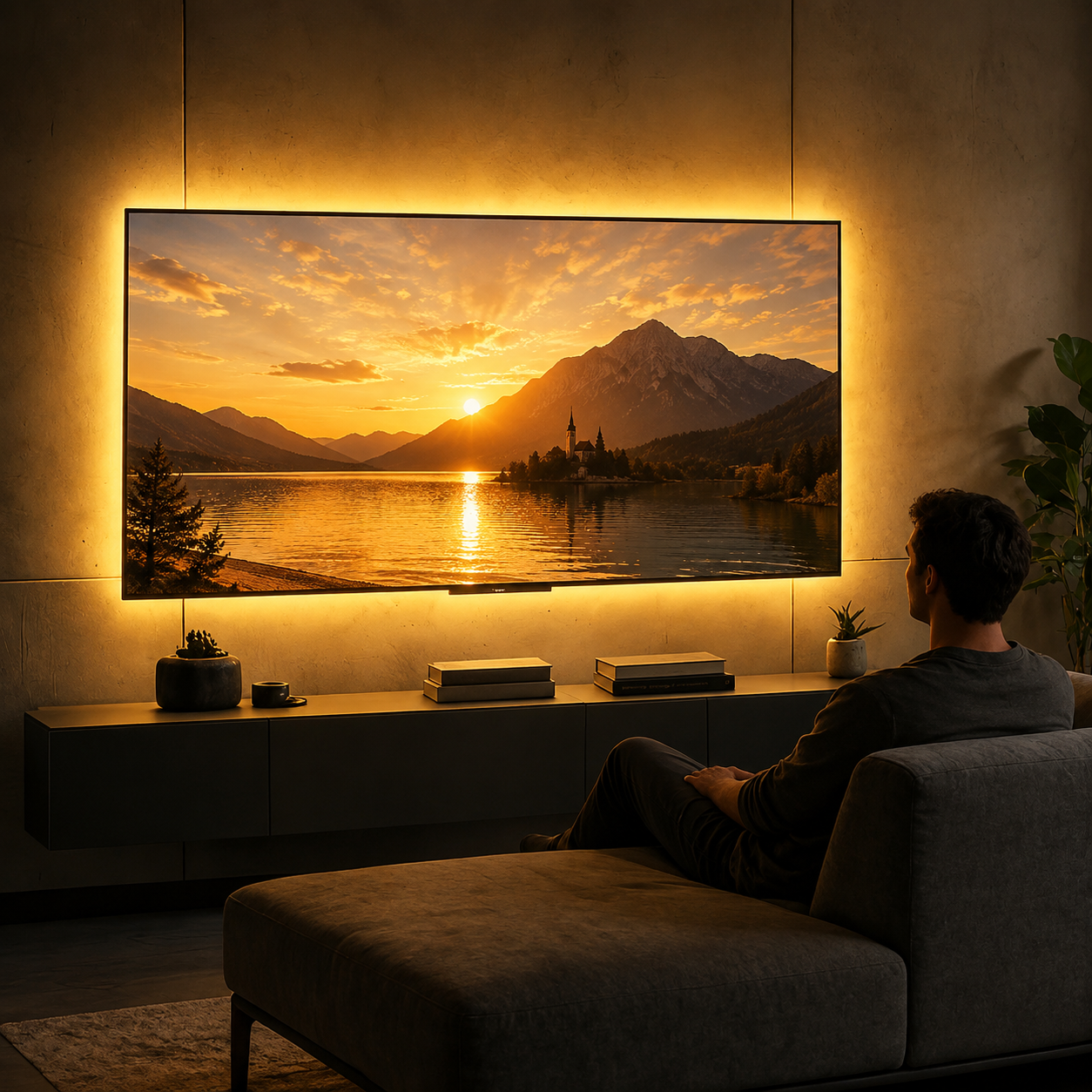 USB Powered Cuttable LED Strip Light for TV and Indoor Decor