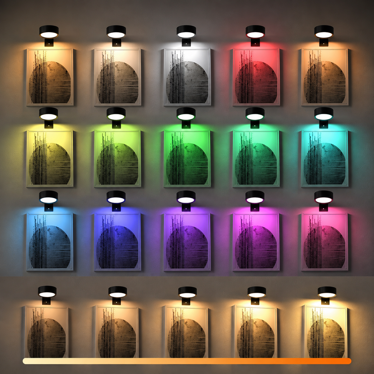 LED Christmas Wall Light For Living Room Decoration