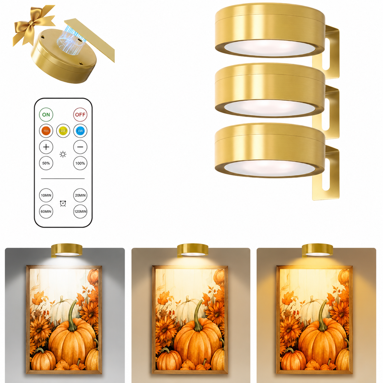 LED Christmas Wall Light For Living Room Decoration