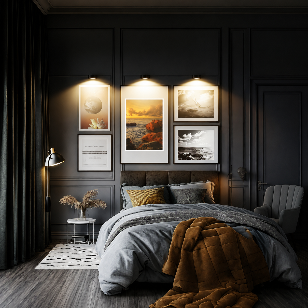 LED Christmas Wall Light For Living Room Decoration