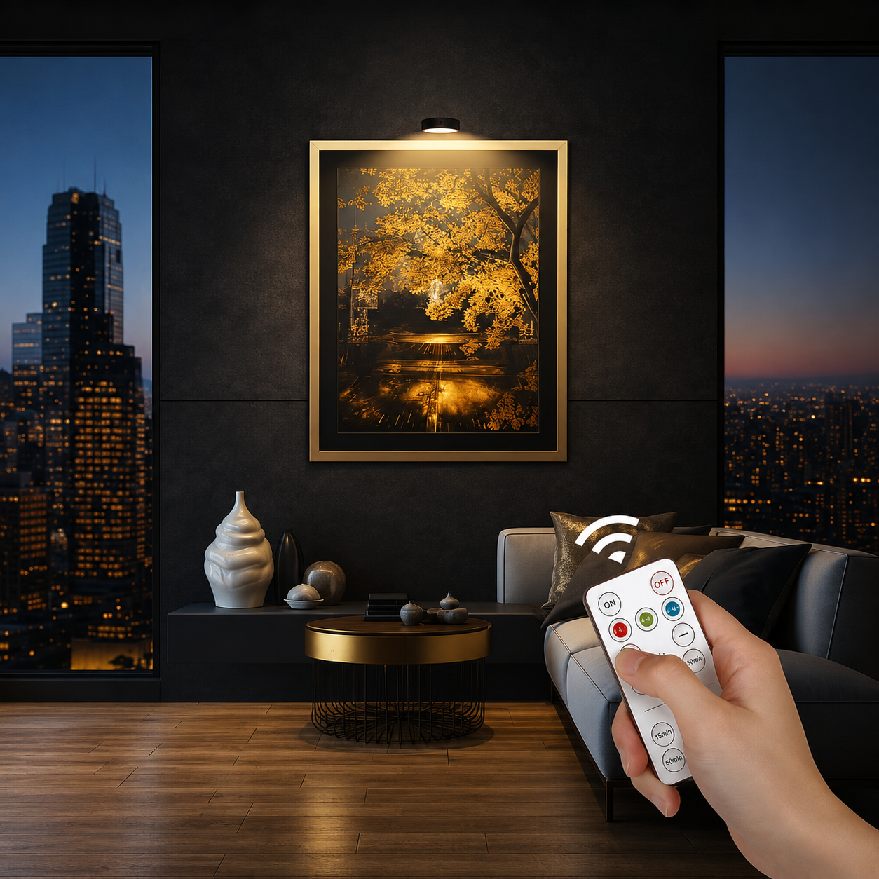 LED Christmas Wall Light For Living Room Decoration