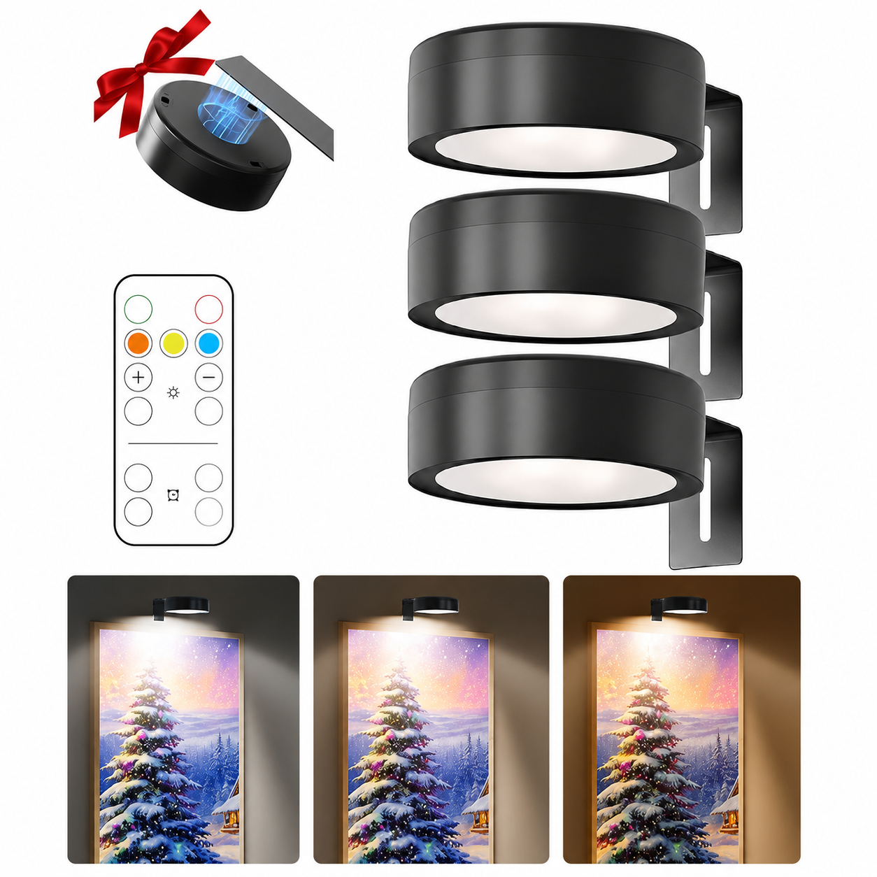 LED Christmas Wall Light For Living Room Decoration
