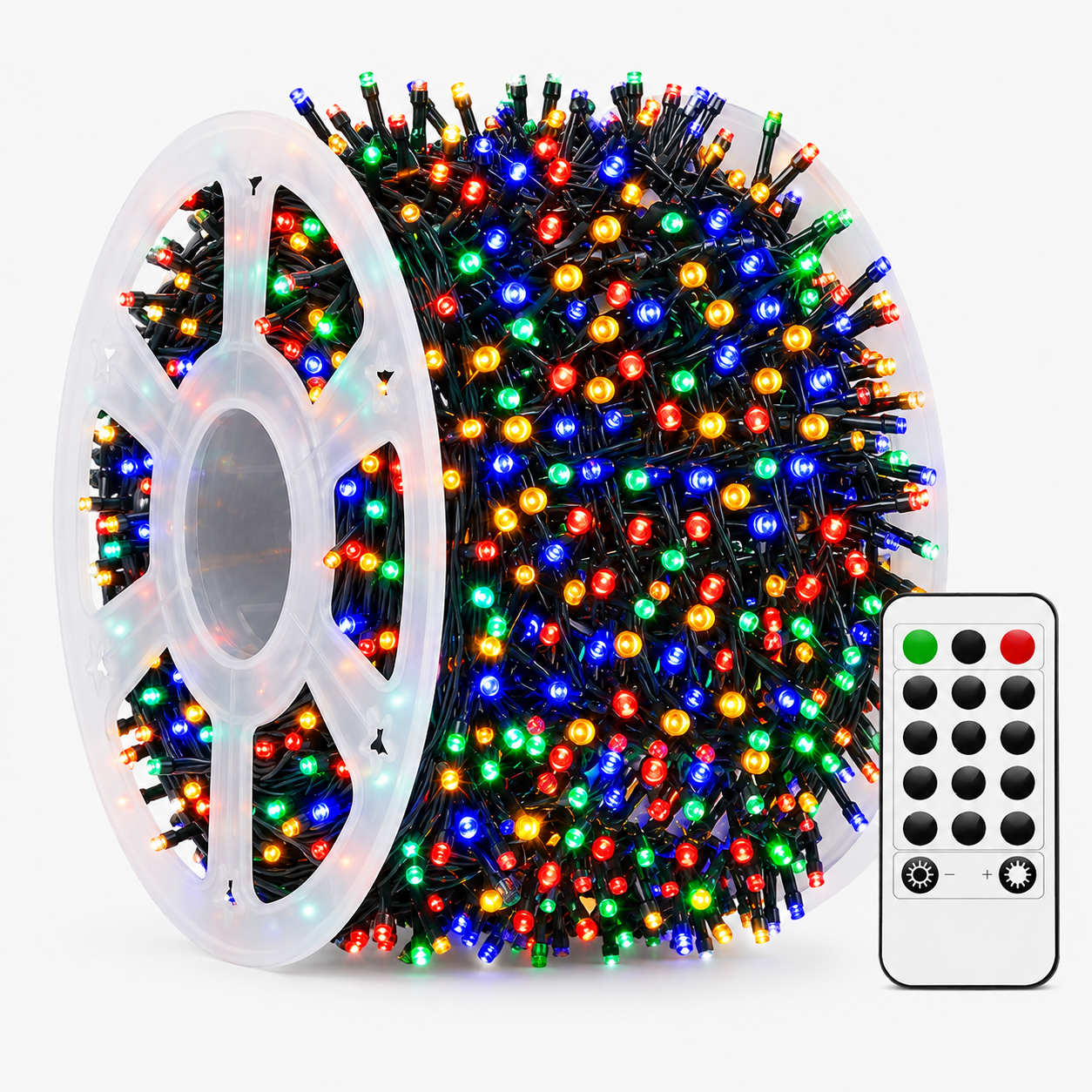 Christmas String Lights with Remote Timer and 8 Lighting Modes