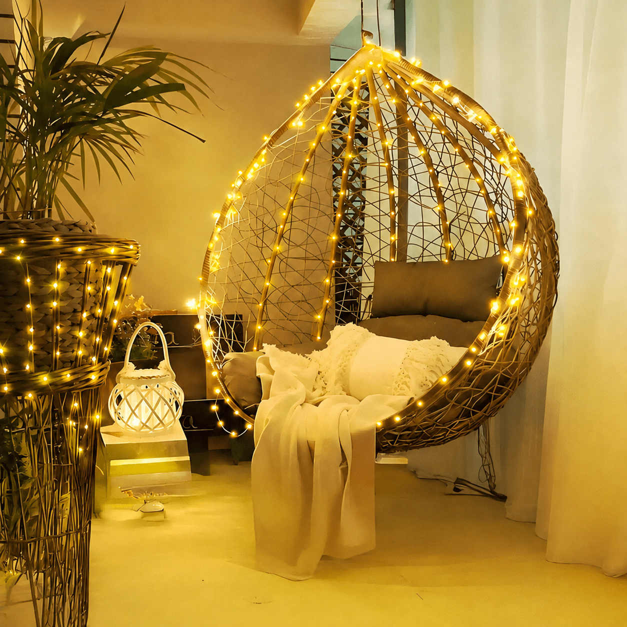 USB Powered Christmas Fairy String Lights With 8 Lighting Modes For Holiday Decor