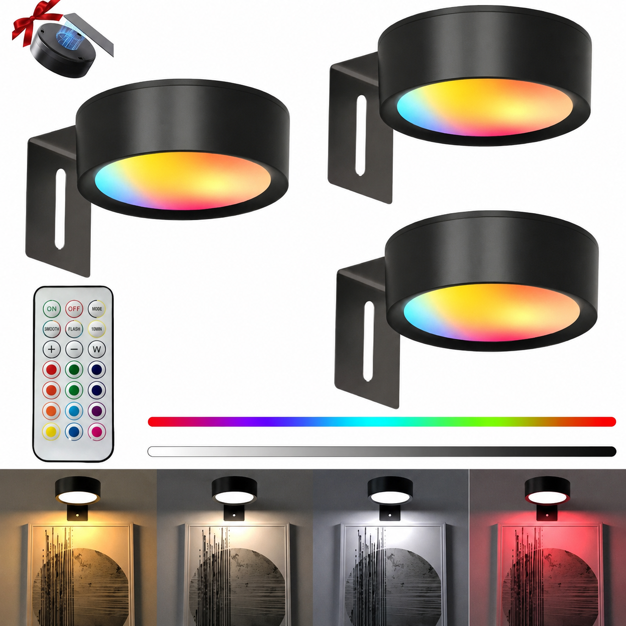LED Christmas Wall Light For Living Room Decoration