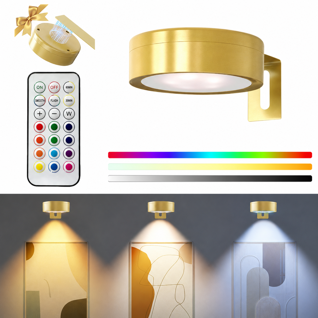 LED Christmas Wall Light For Living Room Decoration