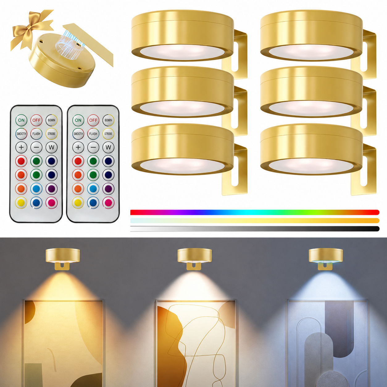LED Christmas Wall Light For Living Room Decoration
