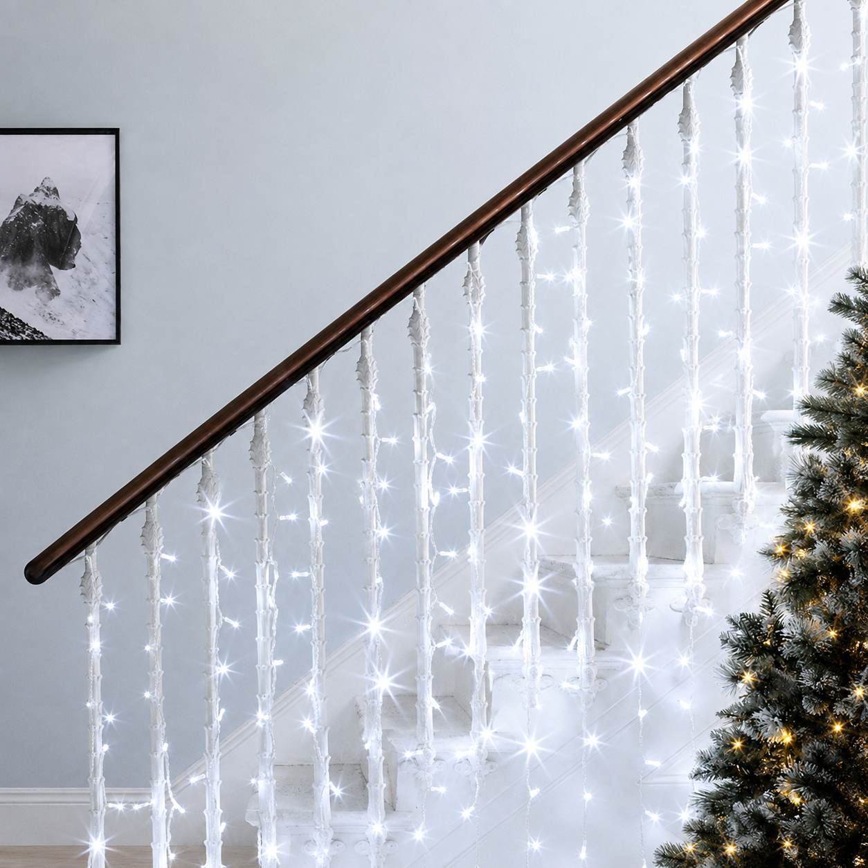 Indoor LED Fairy Christmas String Lights For Holiday Camping  