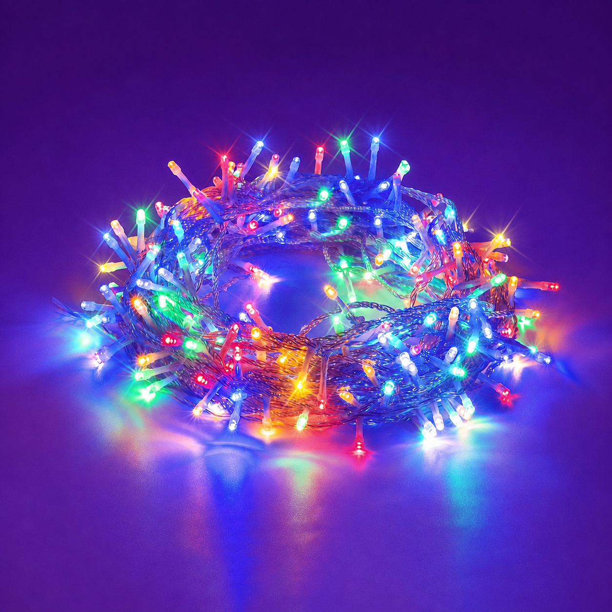 Indoor LED Fairy Christmas String Lights For Holiday Camping  