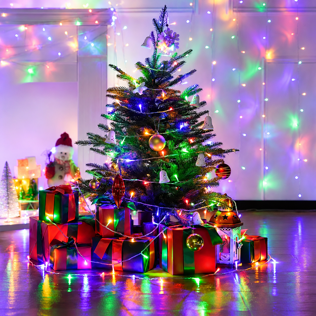 Indoor LED Fairy Christmas String Lights For Holiday Camping  