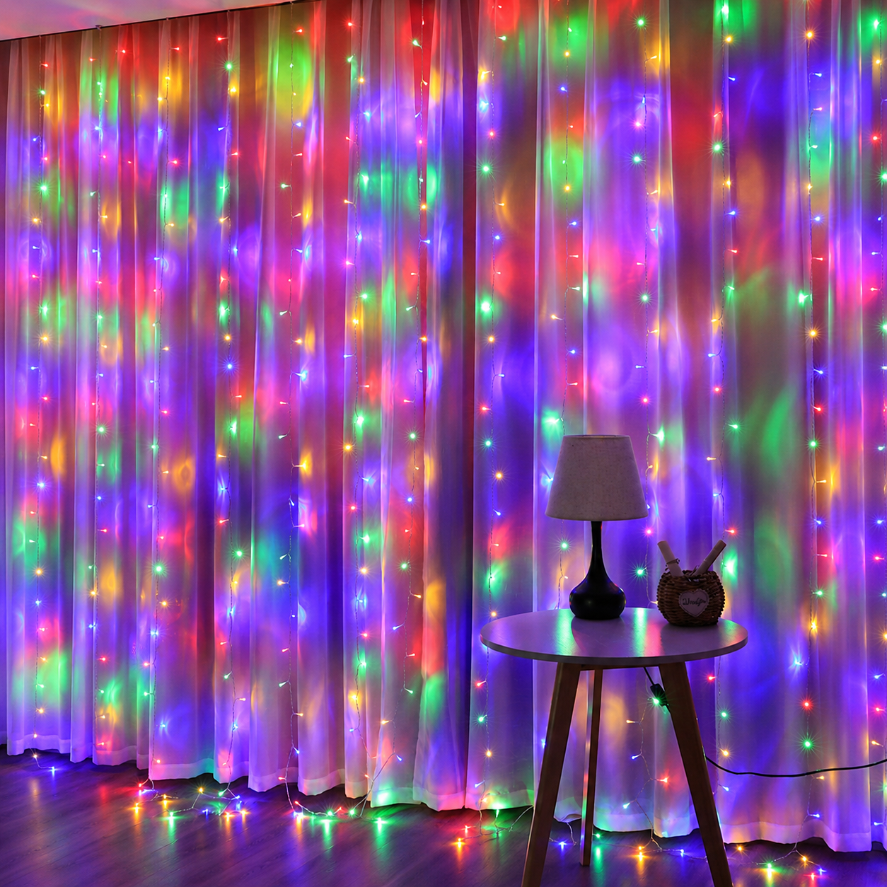 Indoor LED Fairy Christmas String Lights For Holiday Camping  