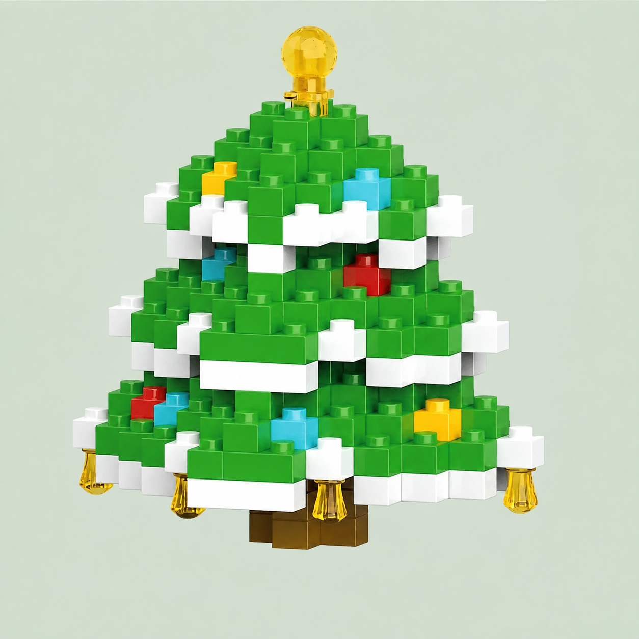 Christmas Character Mini Building Block Toys For Kids