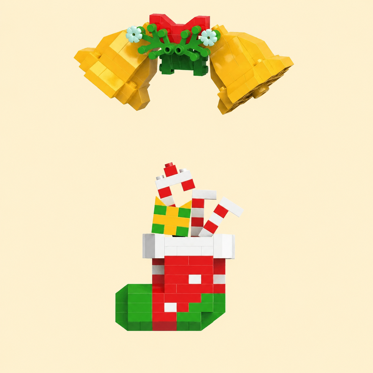 Christmas Character Mini Building Block Toys For Kids