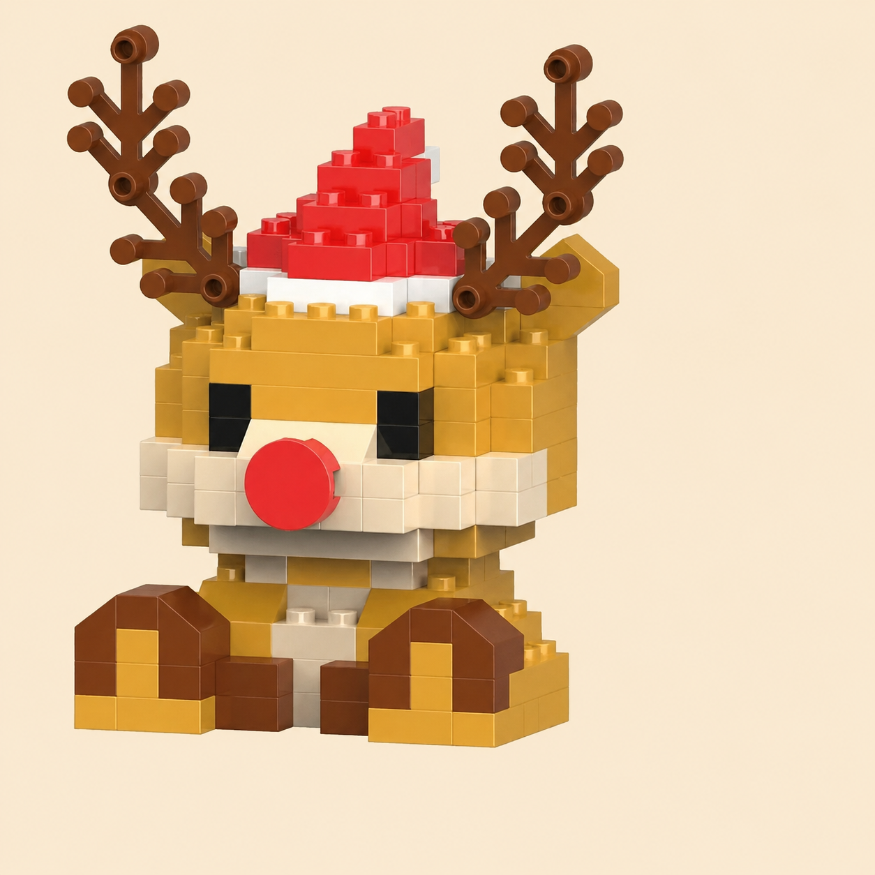 Christmas Character Mini Building Block Toys For Kids