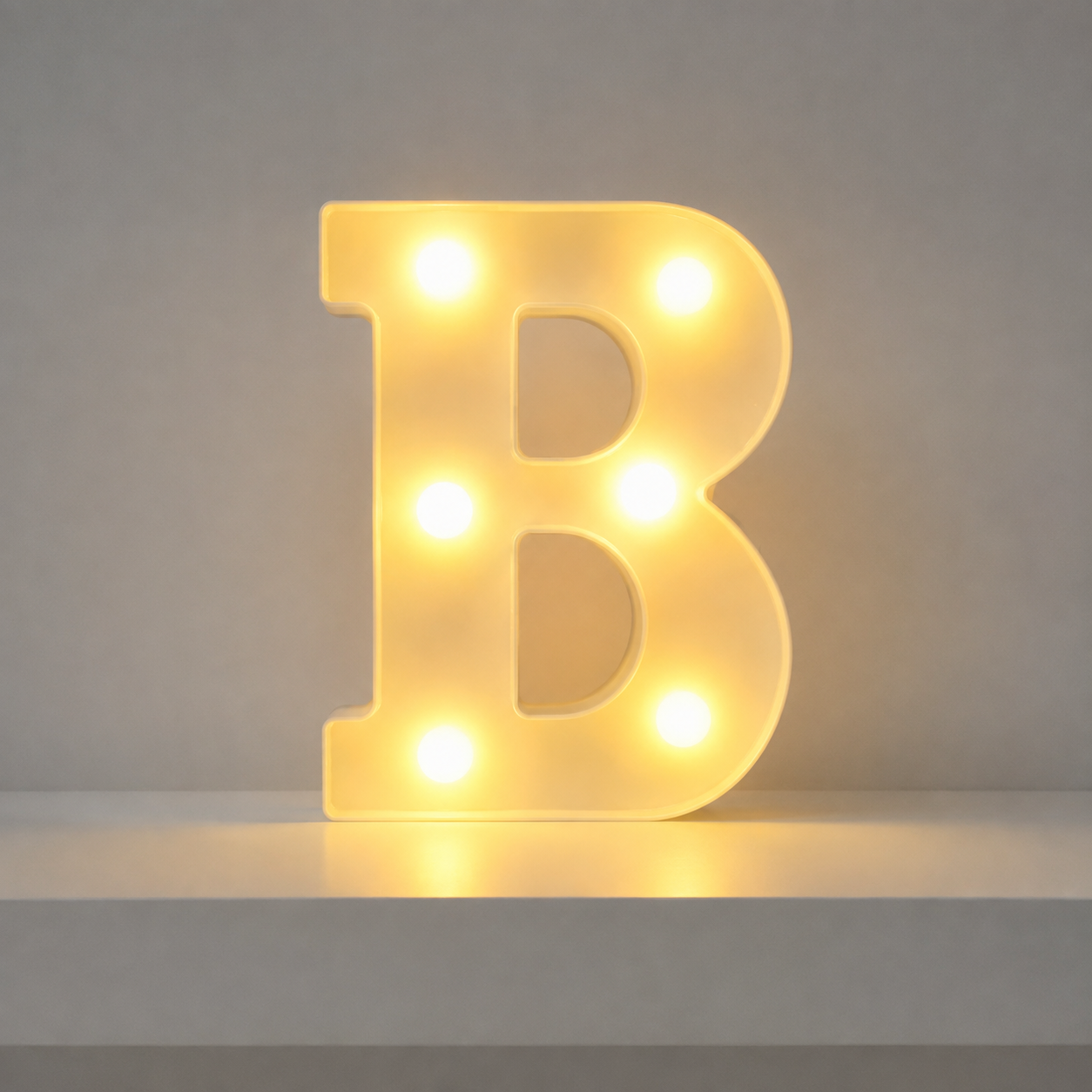 Alphabet Night Decor Light For Christmas   