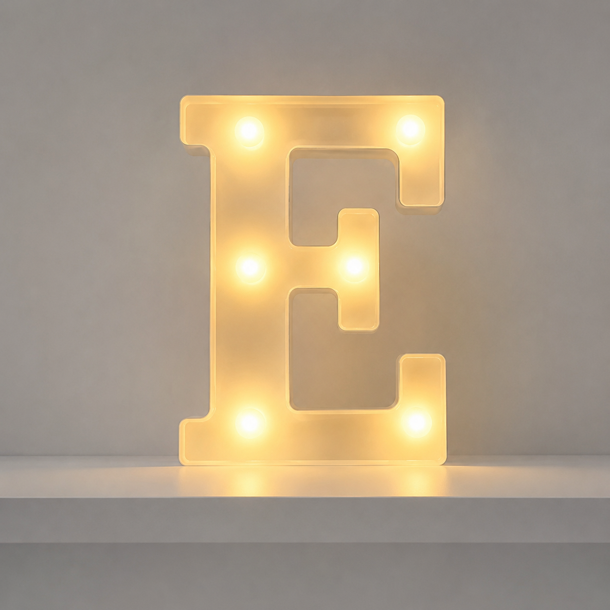 Alphabet Night Decor Light For Christmas   