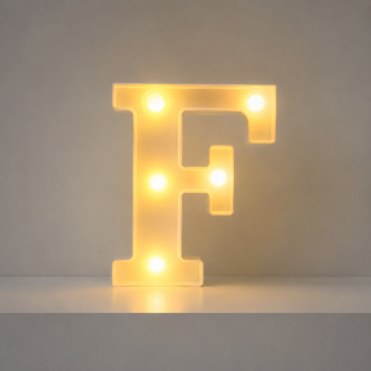 Alphabet Night Decor Light For Christmas   