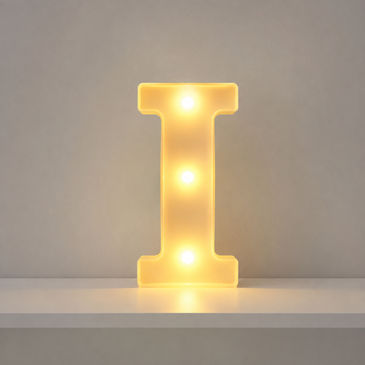 Alphabet Night Decor Light For Christmas   