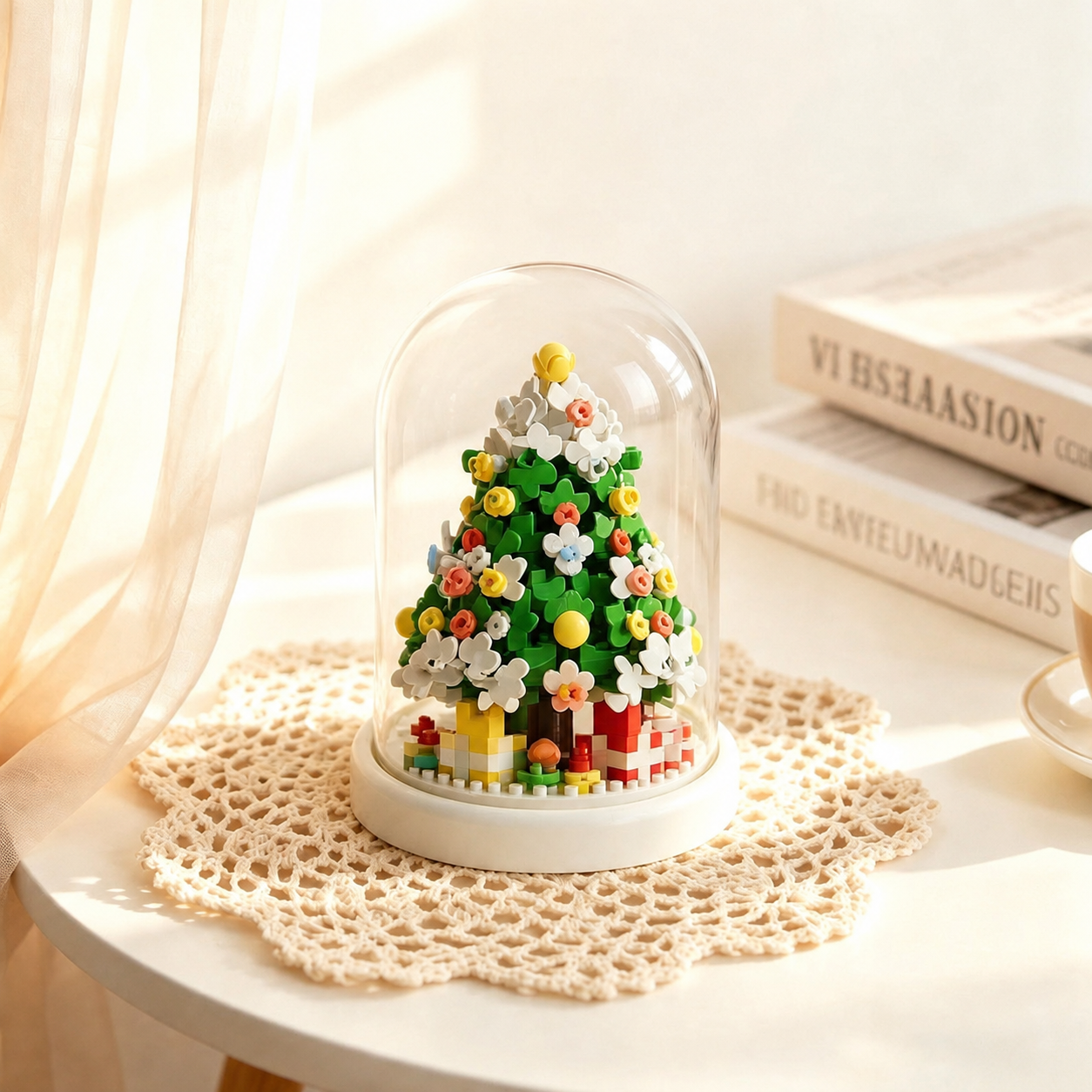 DIY Christmas Building Blocks With Cover