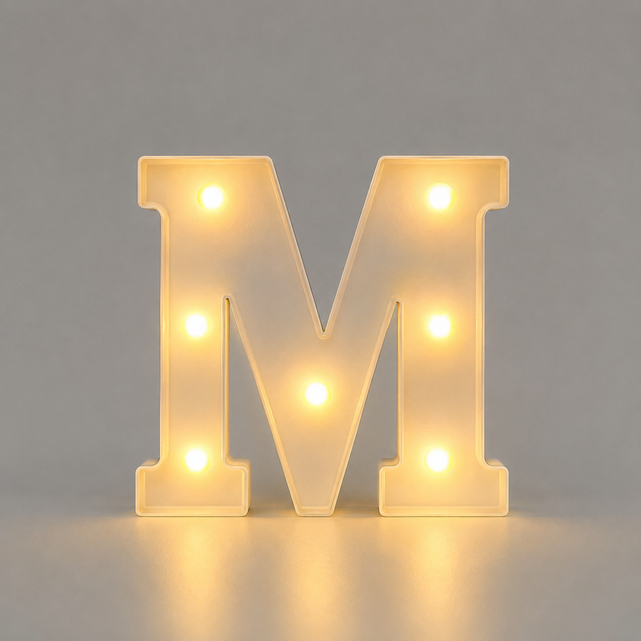 Alphabet Night Decor Light For Christmas   