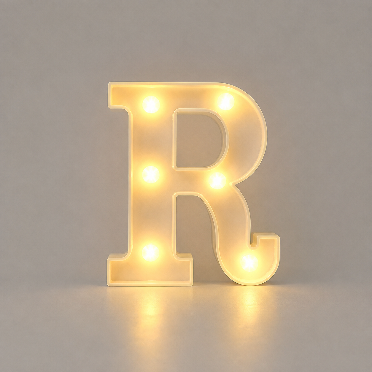 Alphabet Night Decor Light For Christmas   
