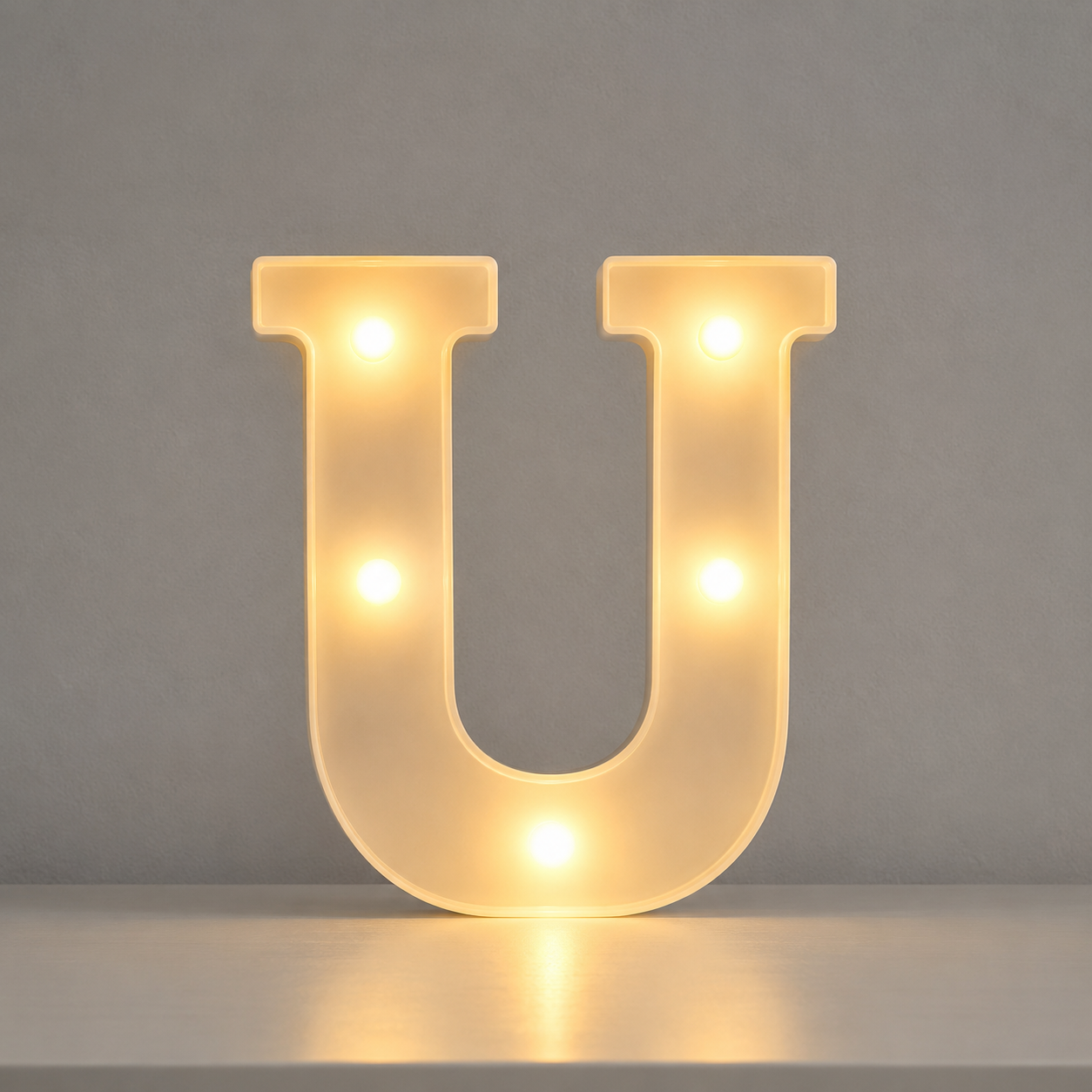 Alphabet Night Decor Light For Christmas   