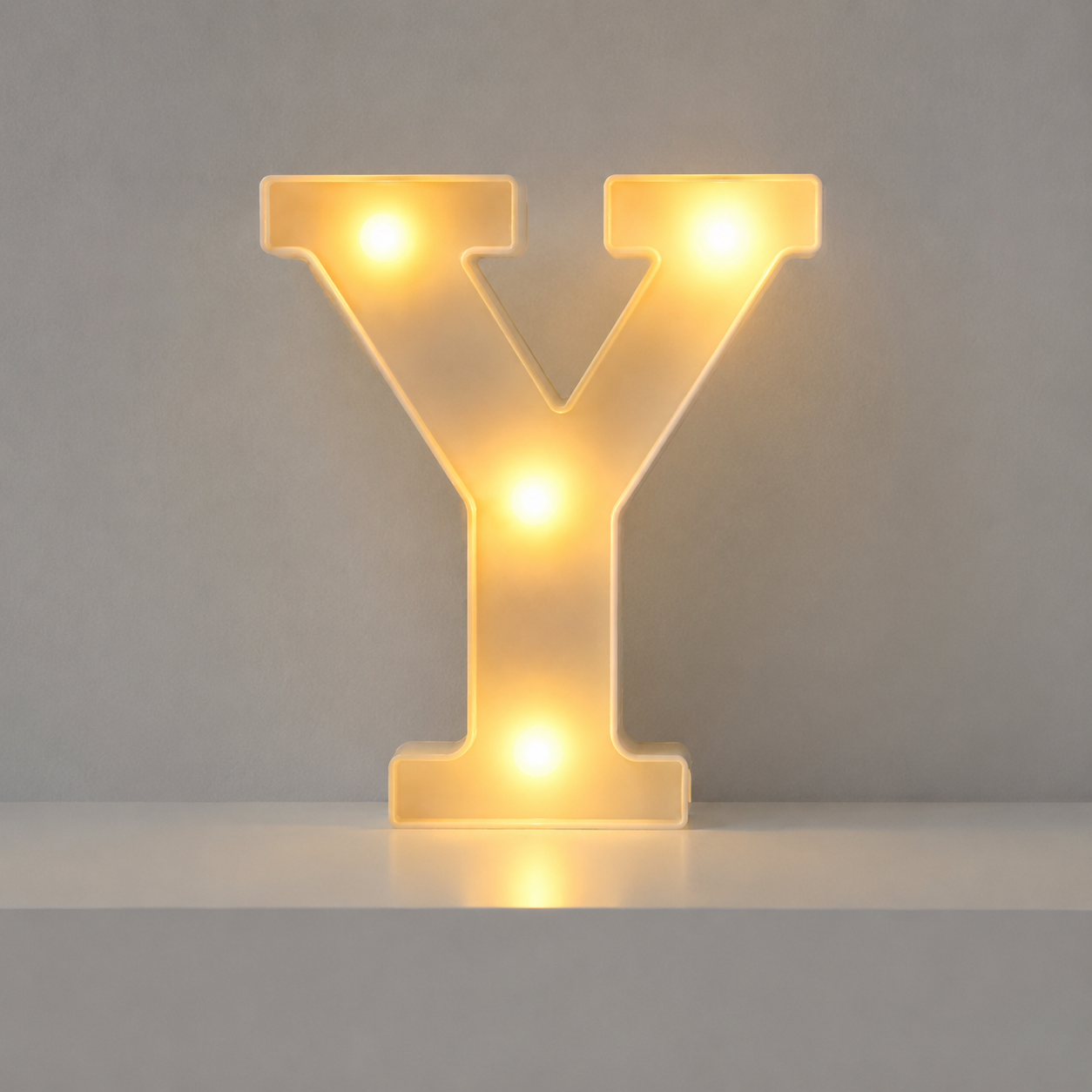 Alphabet Night Decor Light For Christmas   