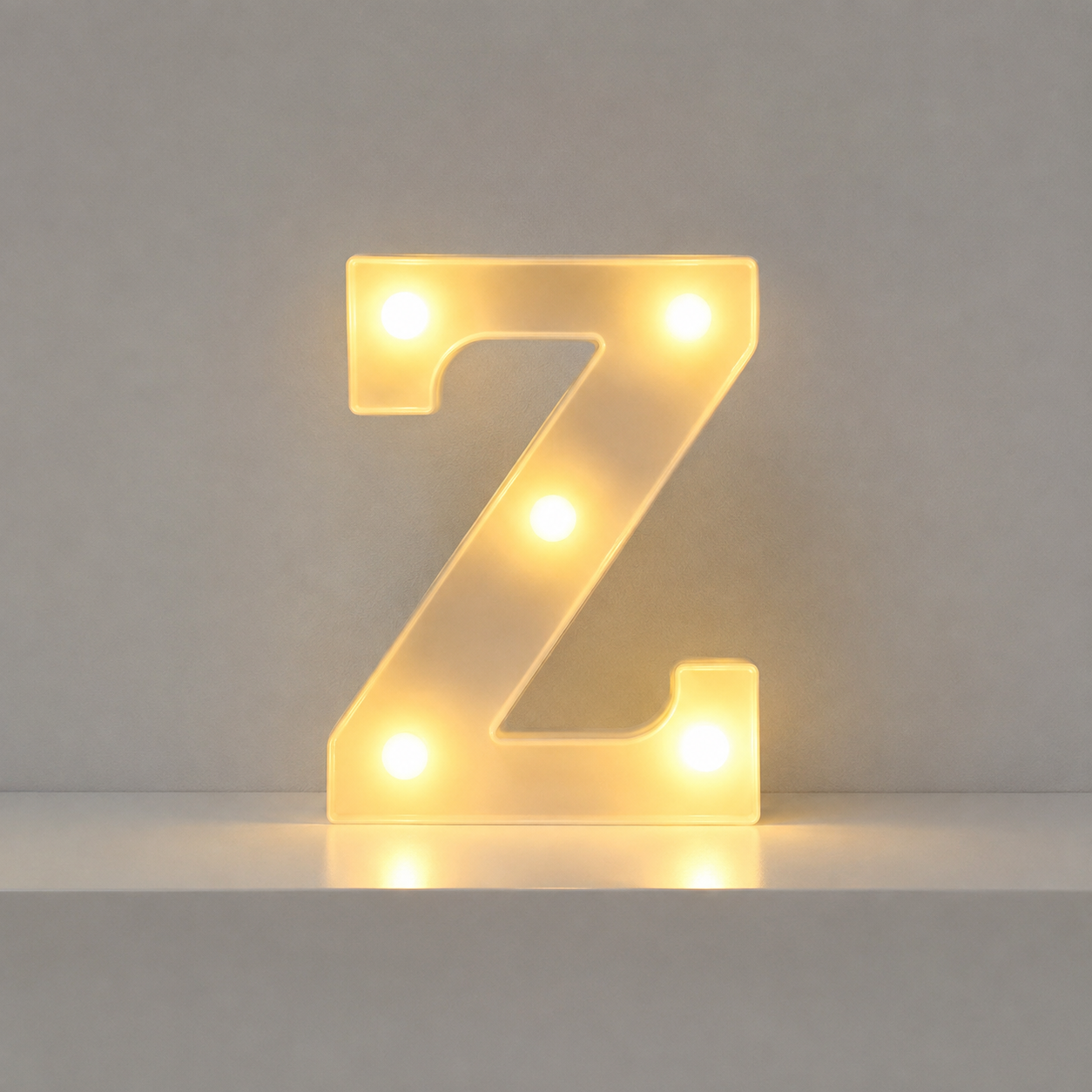 Alphabet Night Decor Light For Christmas   