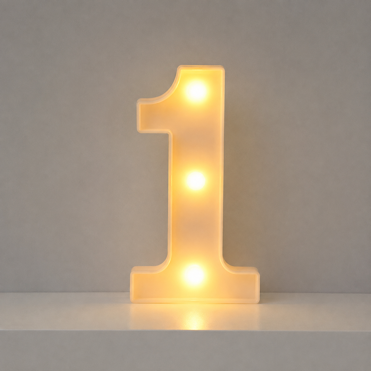 Alphabet Night Decor Light For Christmas   