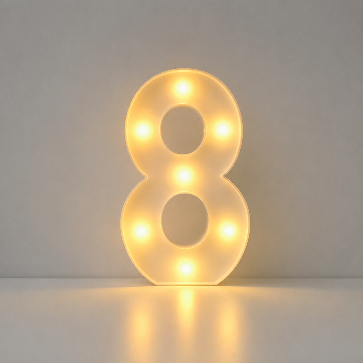 Alphabet Night Decor Light For Christmas   