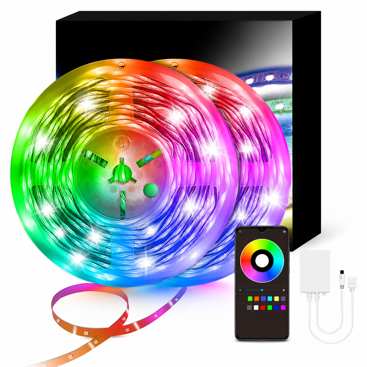100FT Smart RGB LED Strip Lights For Christmas