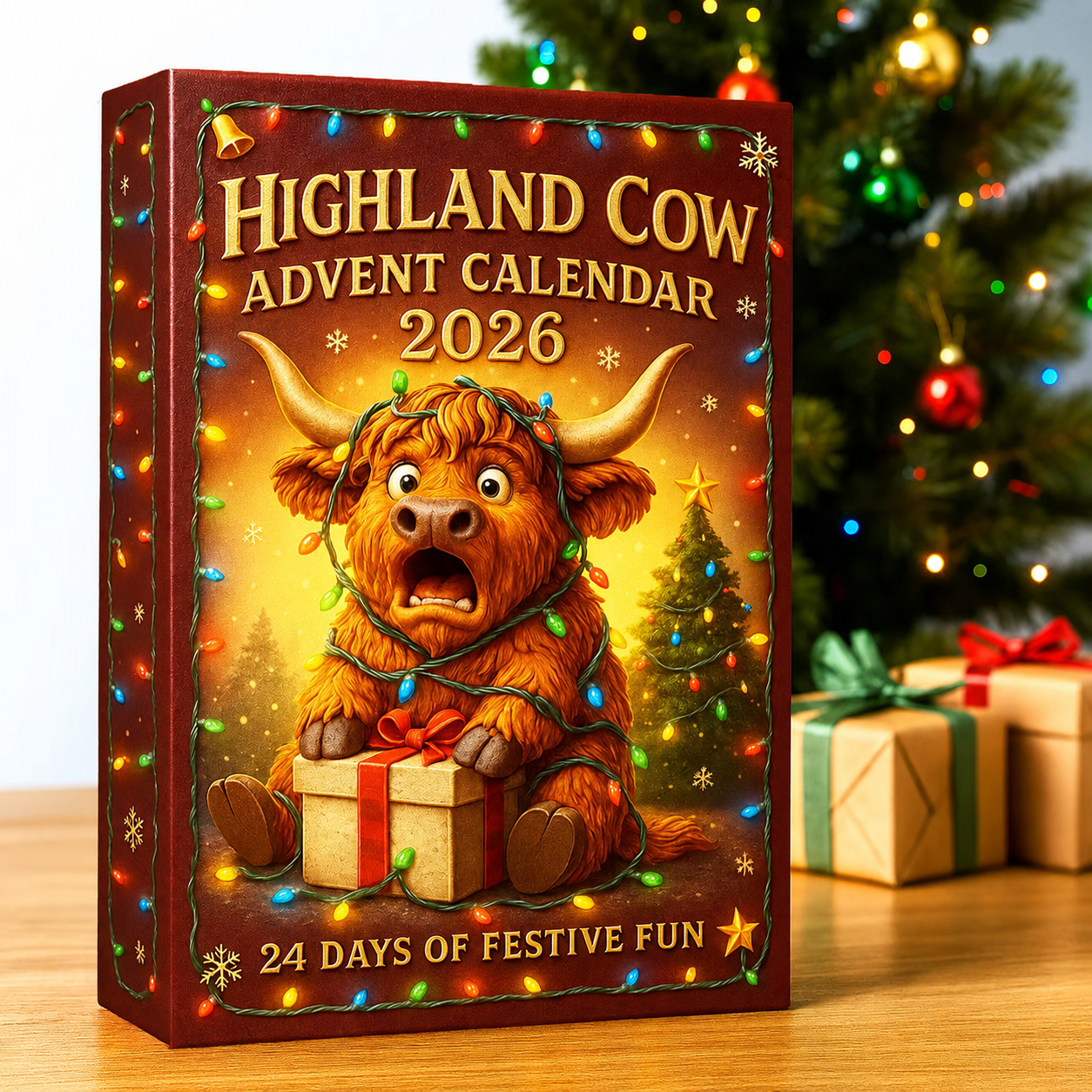 Highland Cow Advent Calendar 2026