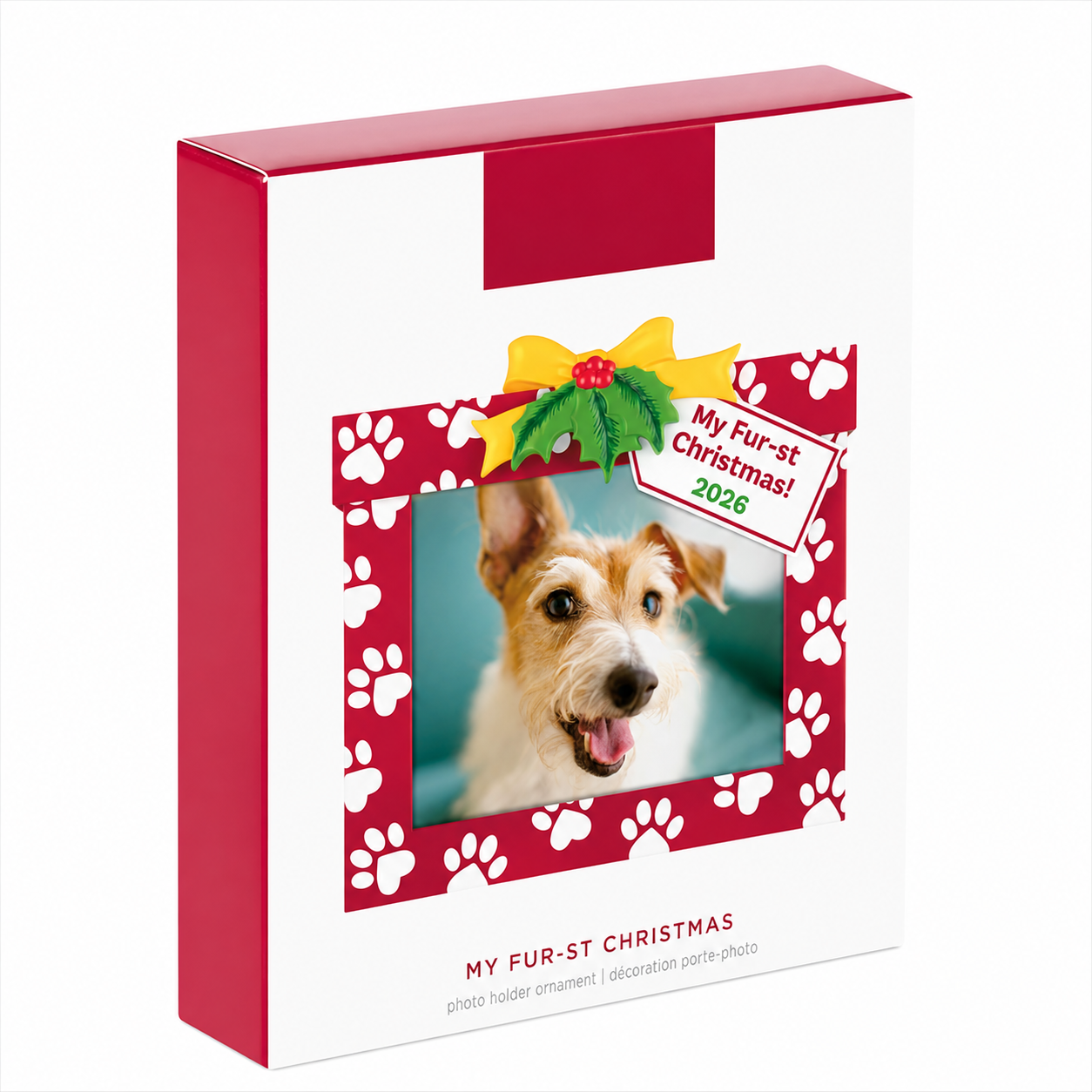 2026 Christmas Pet Photo Frame Ornament    