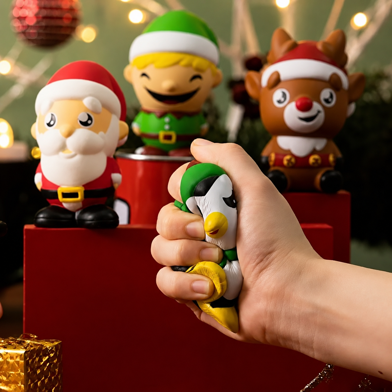 Christmas 6 Pieces Squeeze Toys For Kids