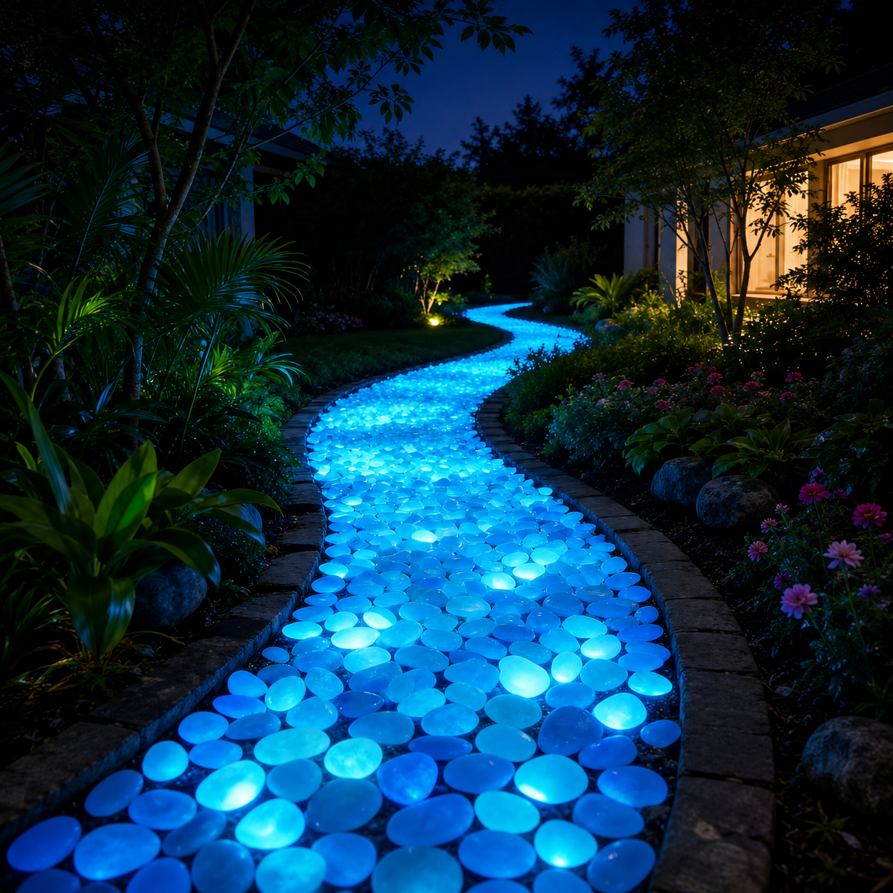 DIY Glow Stones For Fairy Garden And Bonsai Decor