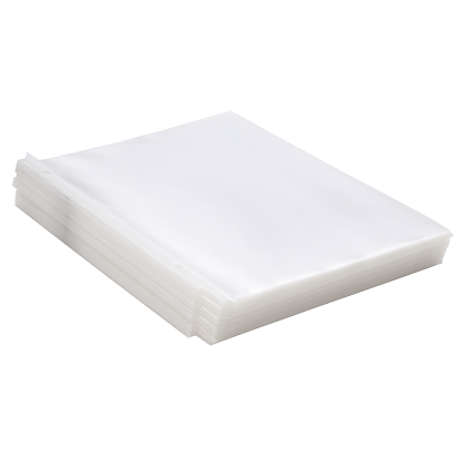 Clear Plastic Sheet Protectors With Transparent Sleeves