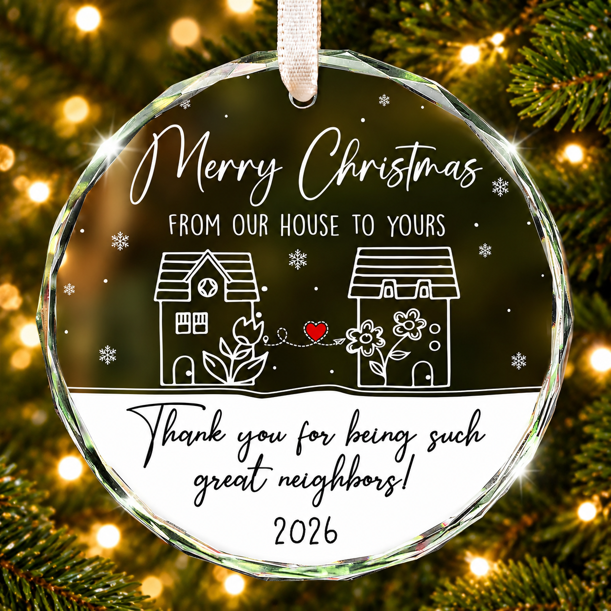 Christmas Themed Hanging Ornament For Gift