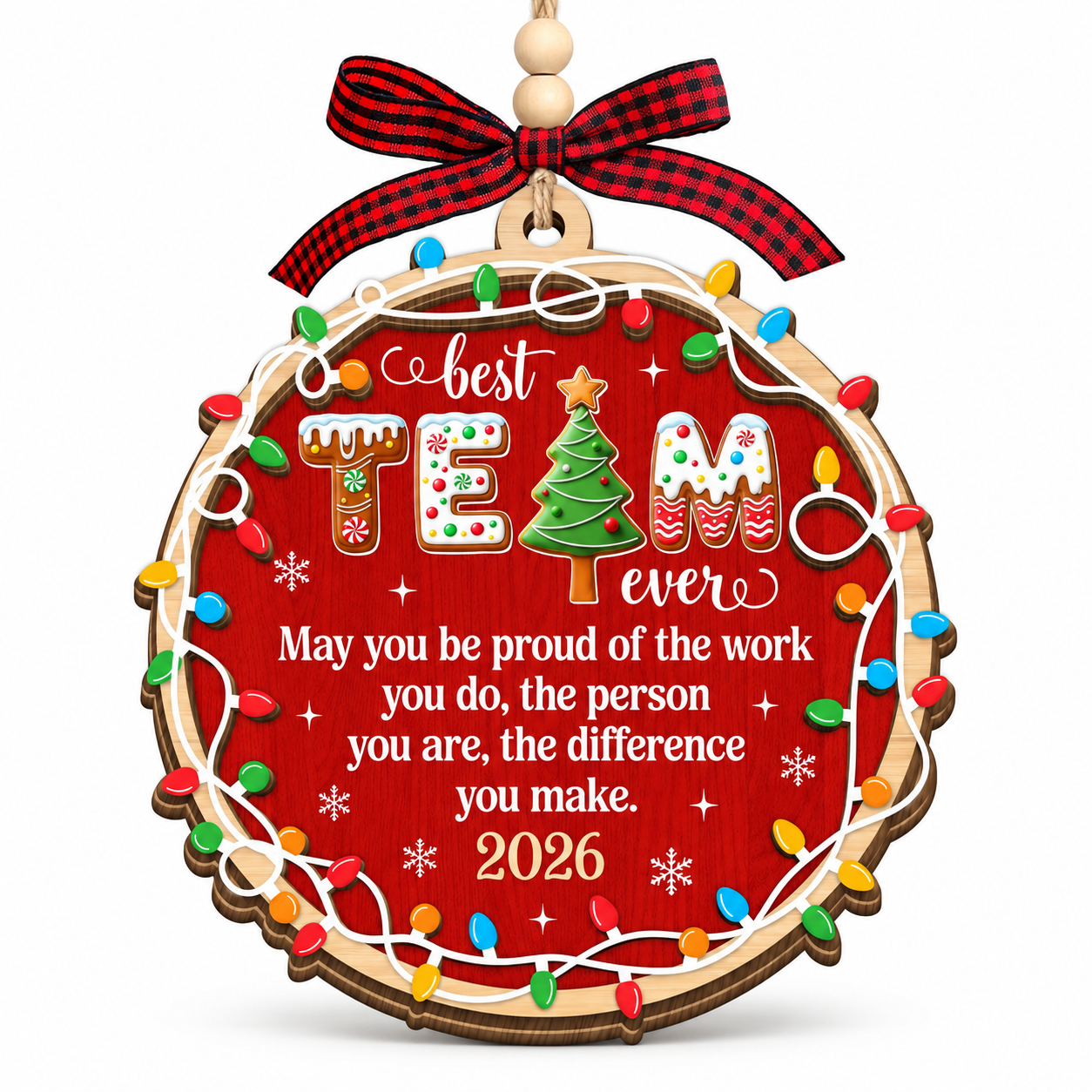 Christmas Themed Hanging Ornament For Gift