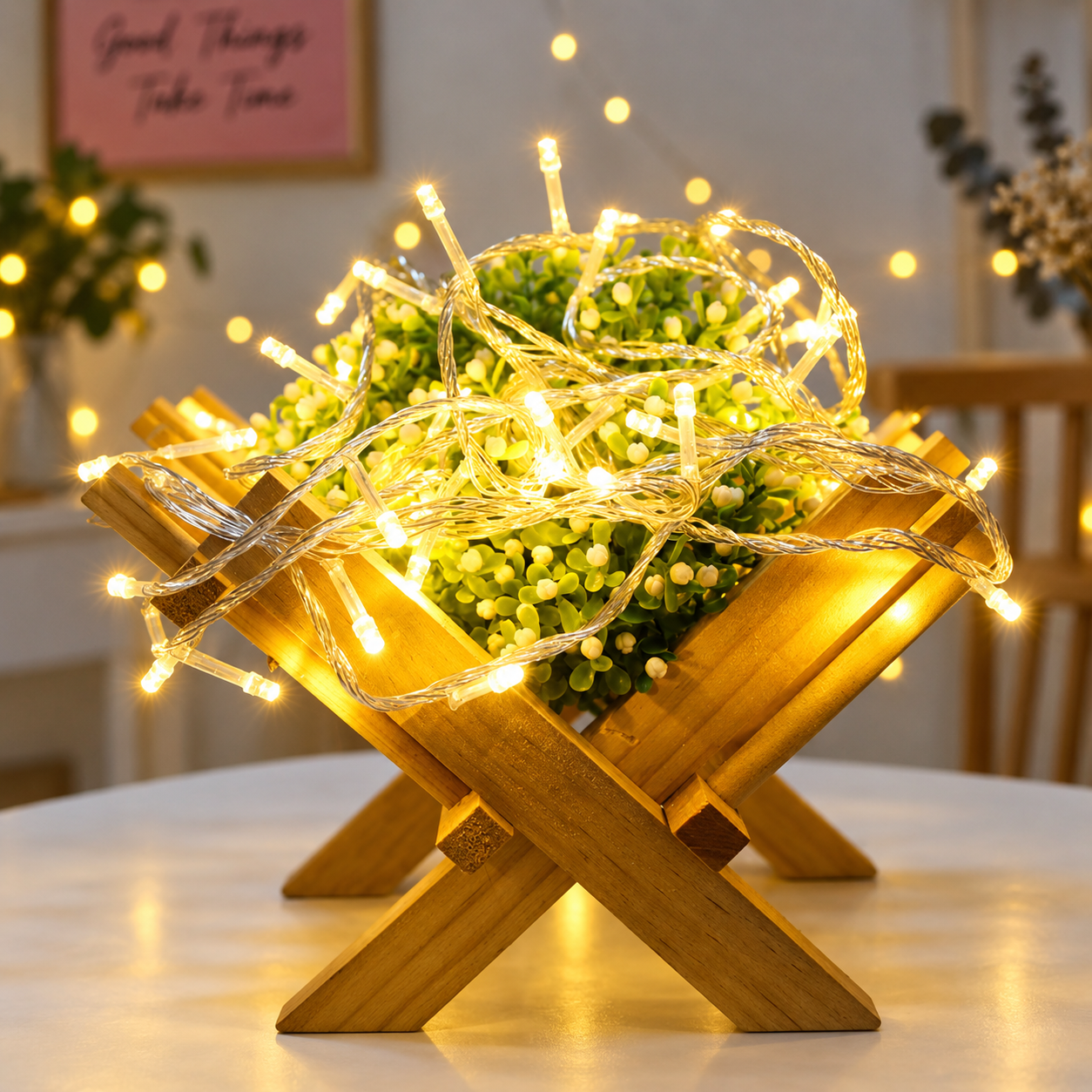 LED Fairy String Lights For Garden Wedding And Room Decor