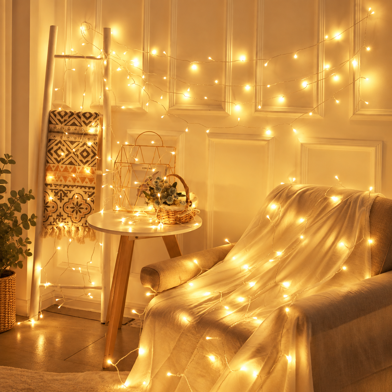LED Fairy String Lights For Garden Wedding And Room Decor