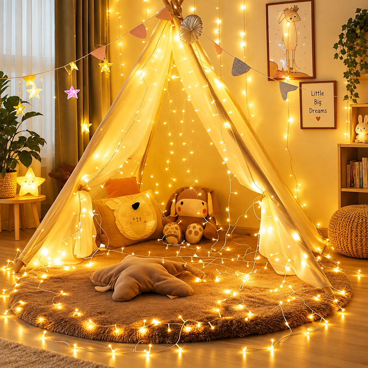 LED Fairy String Lights For Garden Wedding And Room Decor