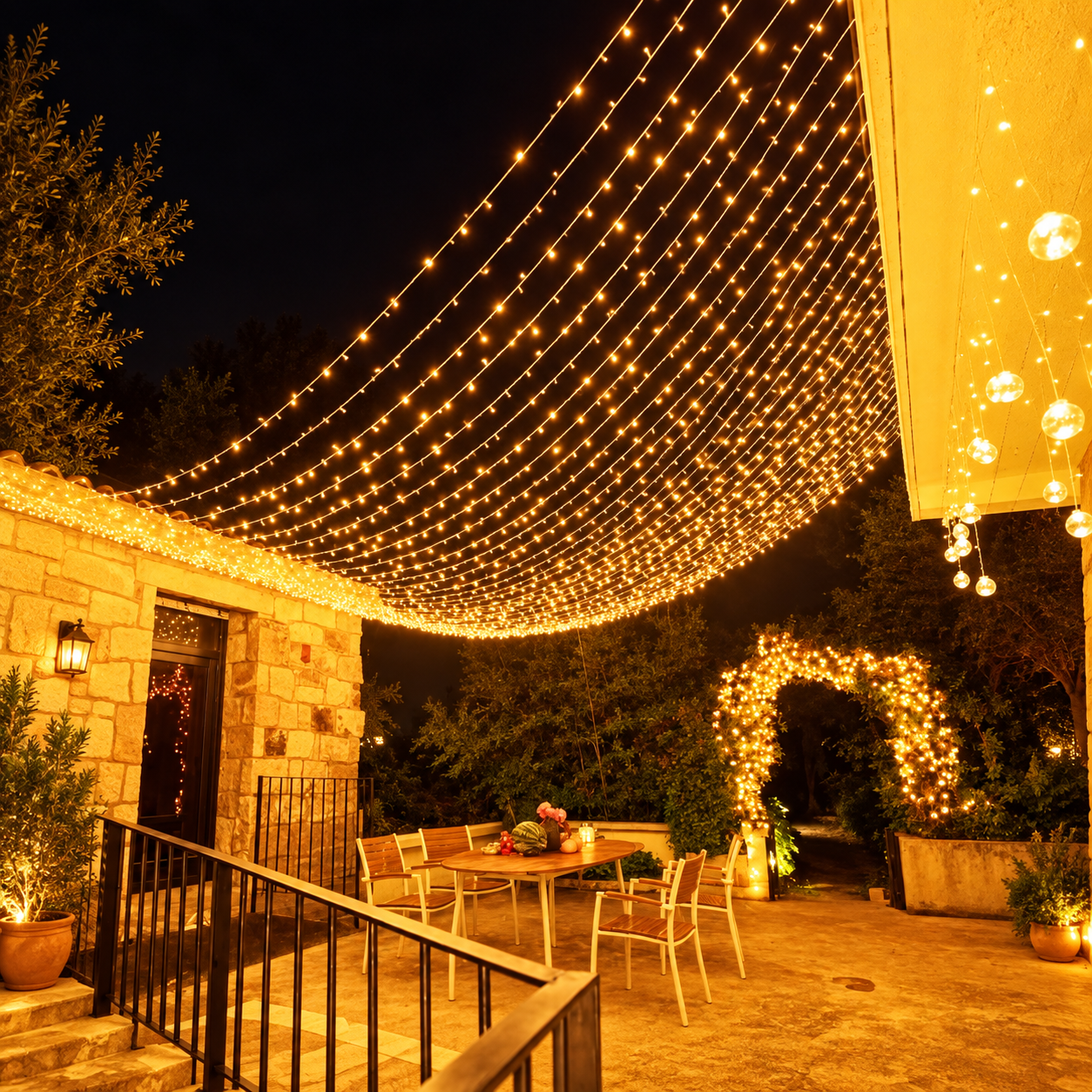 LED Fairy String Lights For Garden Wedding And Room Decor