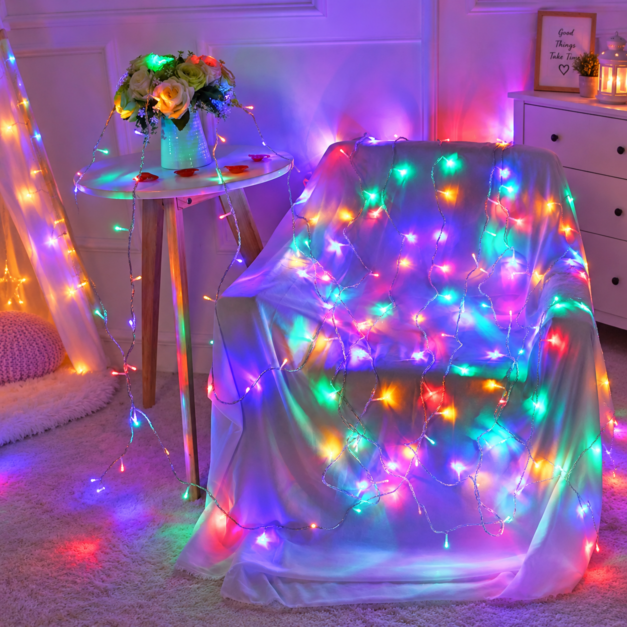 LED Fairy String Lights For Garden Wedding And Room Decor