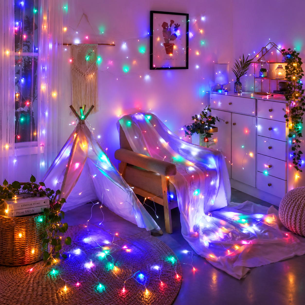 LED Fairy String Lights For Garden Wedding And Room Decor