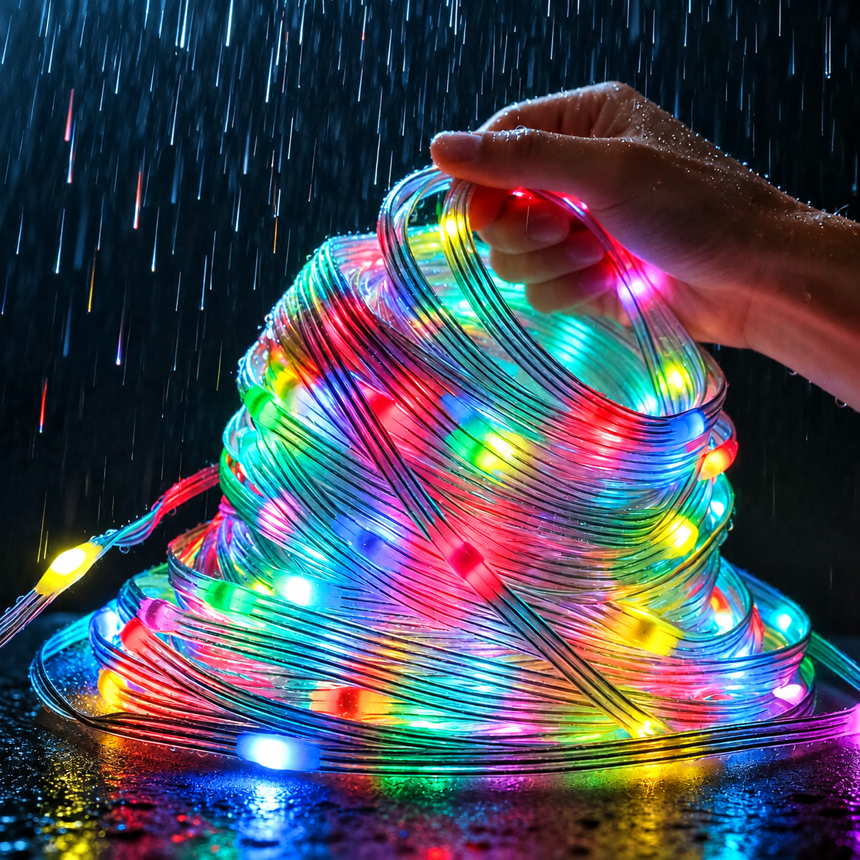 400 LED Smart Curtain String Lights With Programmable Effects